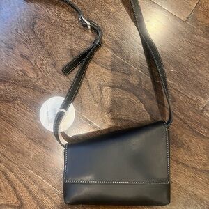 STAUD Black Acute Crossbody Bag